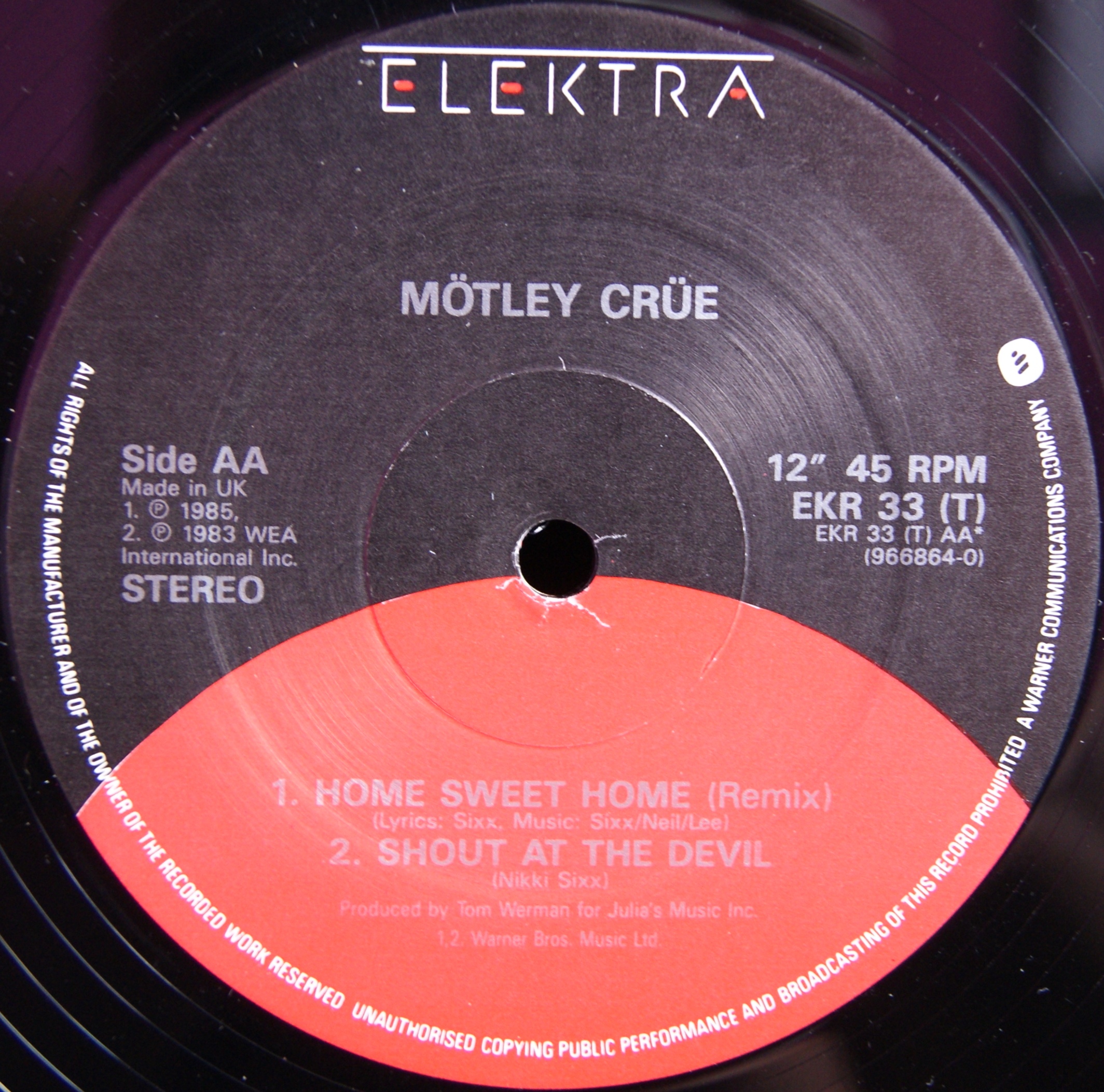 Motley Crue Discography Records